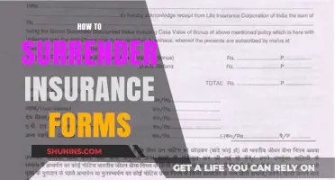 Mastering the Process: How to Surrender Insurance Forms Effortlessly
