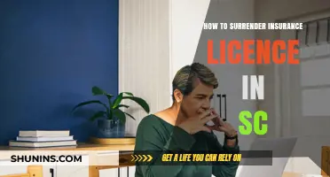 Steps to Surrender Your Insurance License in South Carolina