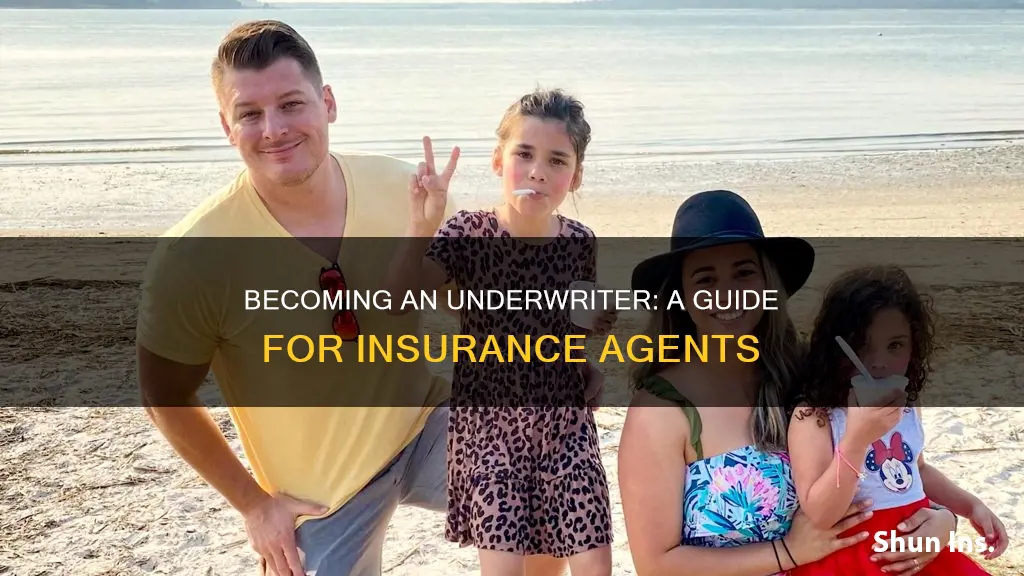 how to switch from insurance agent to underwriter