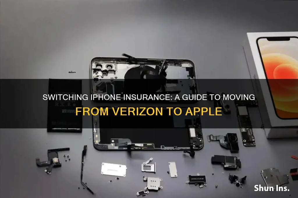 how to switch iphone insurance from verizon to apple