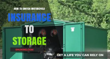 Switching Motorcycle Insurance to Storage: A Step-by-Step Guide