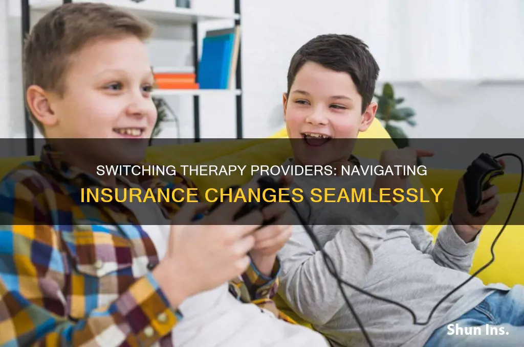 how to switch theapy places insurance