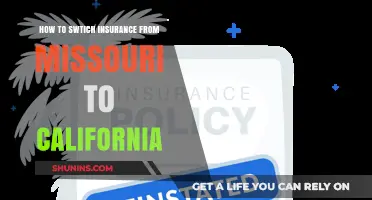 Switching Insurance from Missouri to California: A Step-by-Step Guide