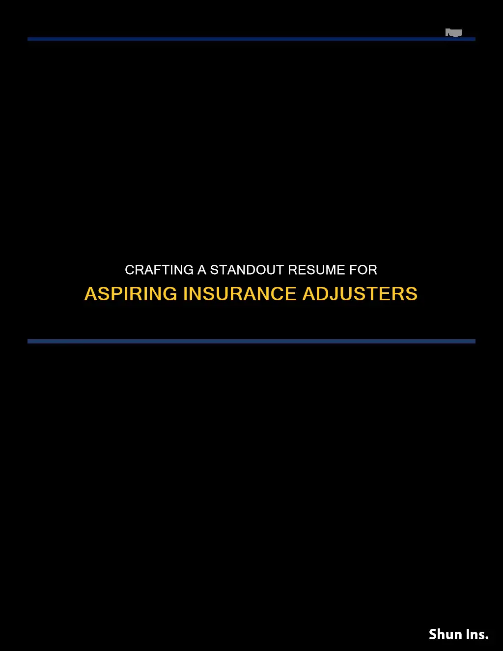 how to taylor resume for new insurance adjusters