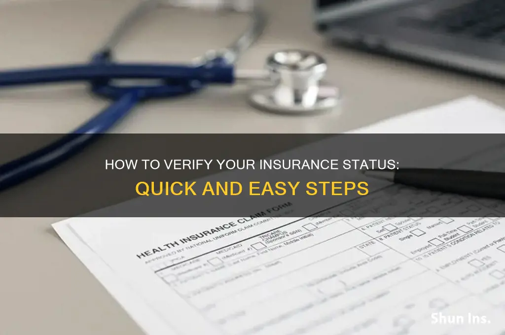 how to tell if insurance is active