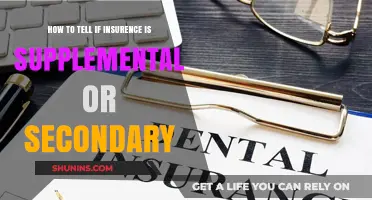Understanding Insurance Types: Identifying Supplemental vs. Secondary Coverage