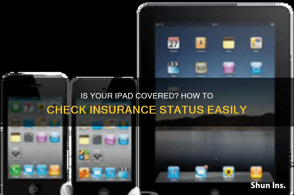 how to tell if your ipad is insured
