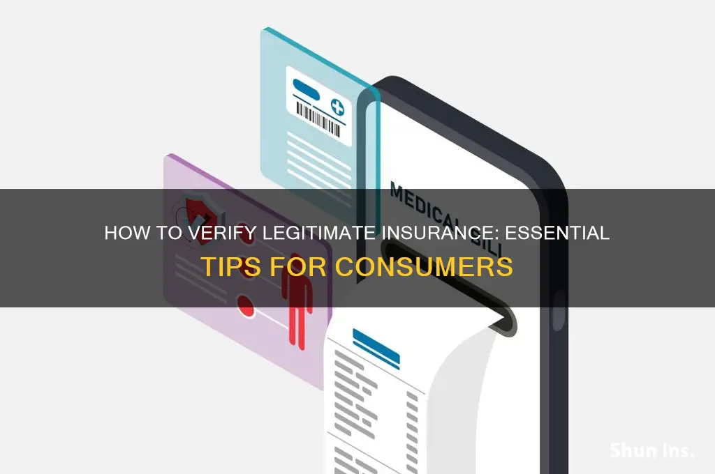 how to tell is insurance is legit