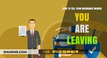 How to Professionally Notify Your Insurance Broker You're Leaving