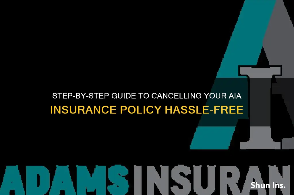 how to terminate aia insurance