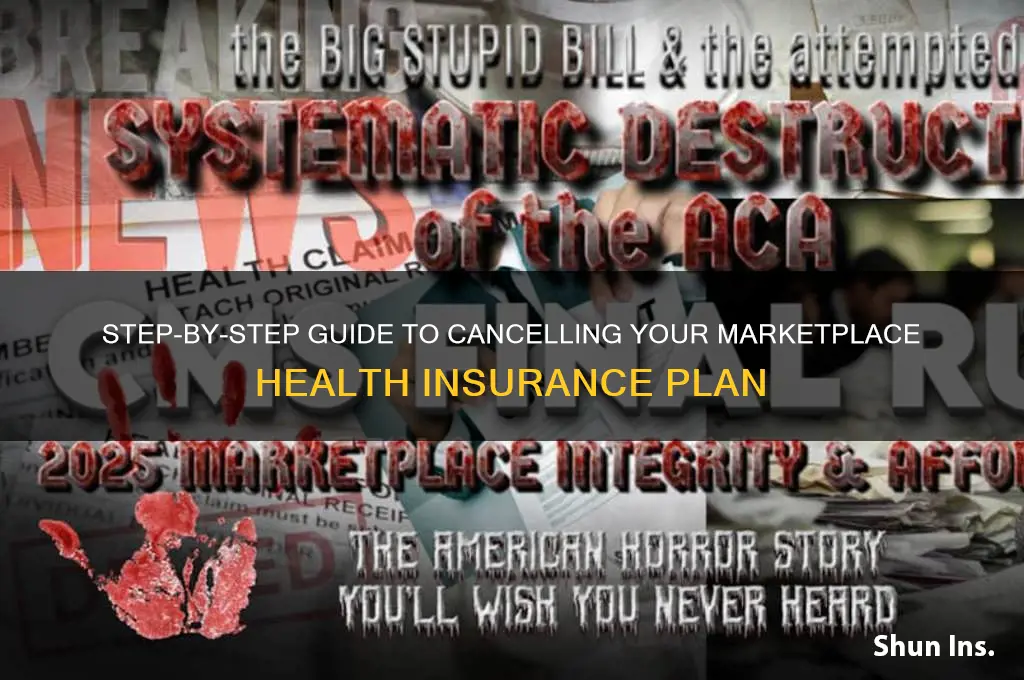 how to terminate marketplace insurance