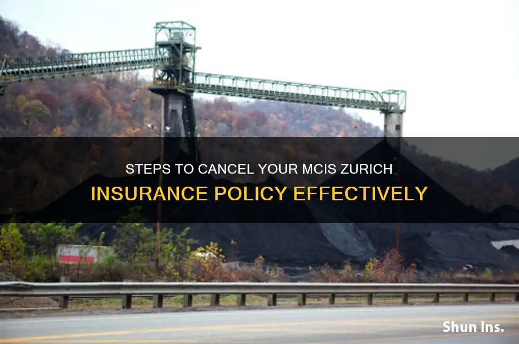 how to terminate mcis zurich insurance