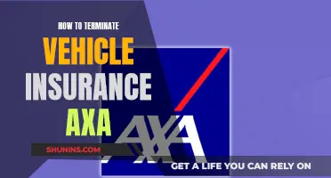 Terminate Vehicle Insurance with AXA