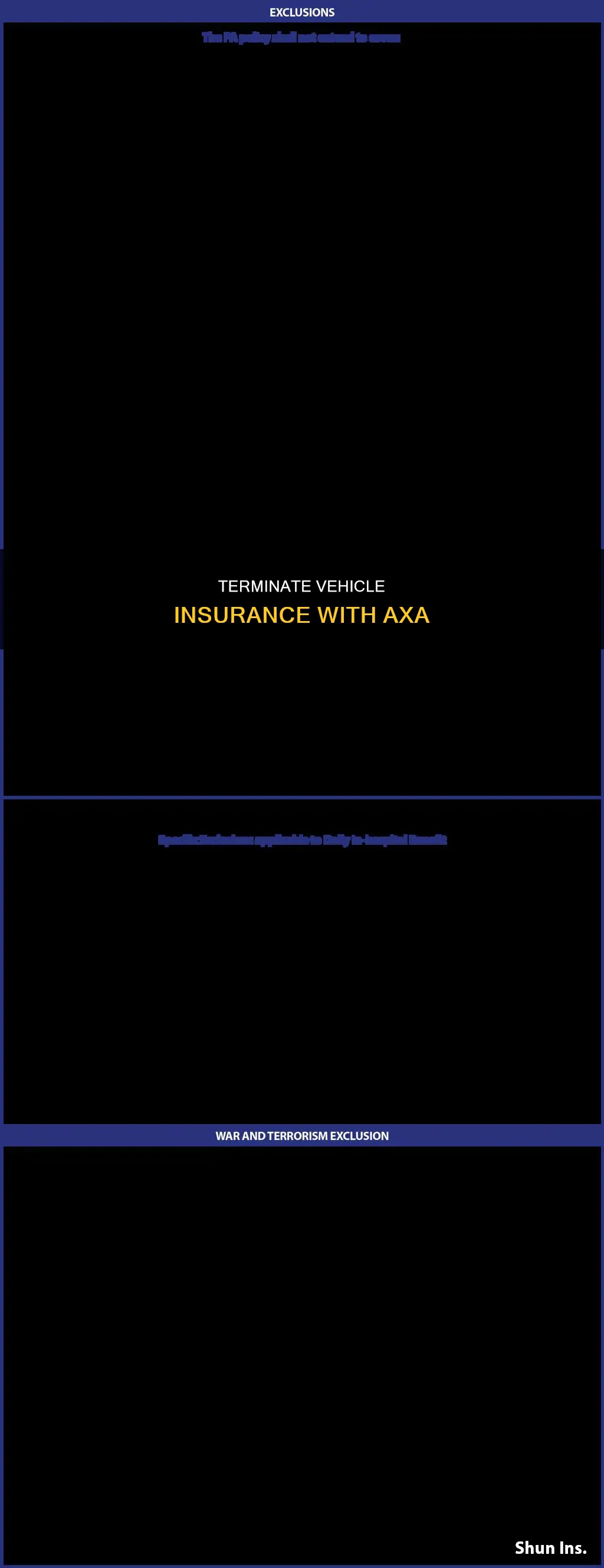 how to terminate vehicle insurance axa