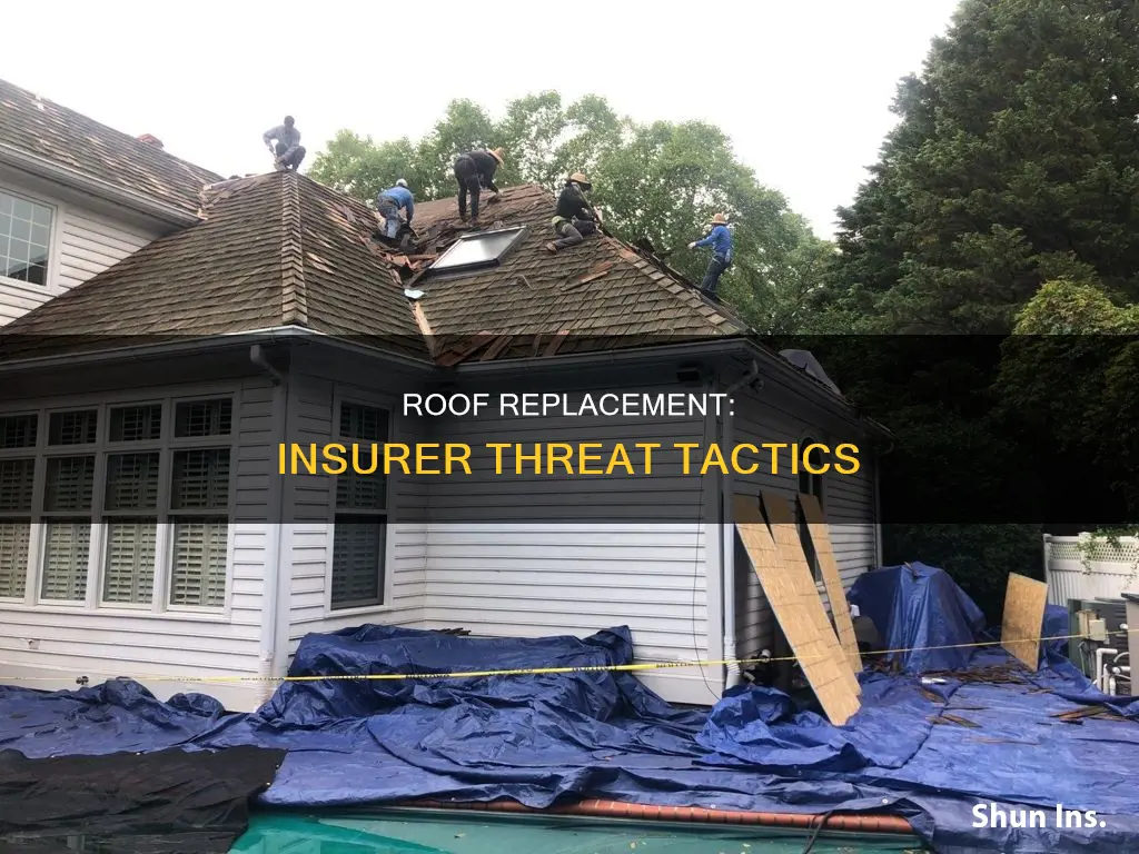 how to threaten your insurance comapany over your house roof