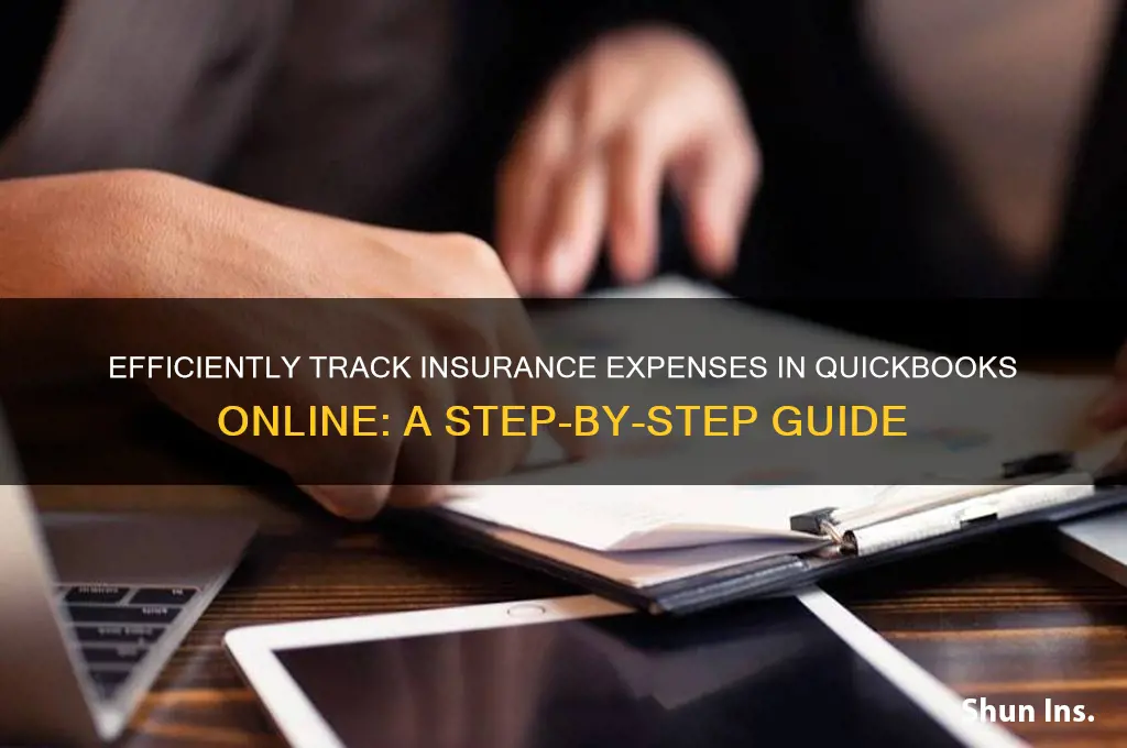 how to track insurance in qbo