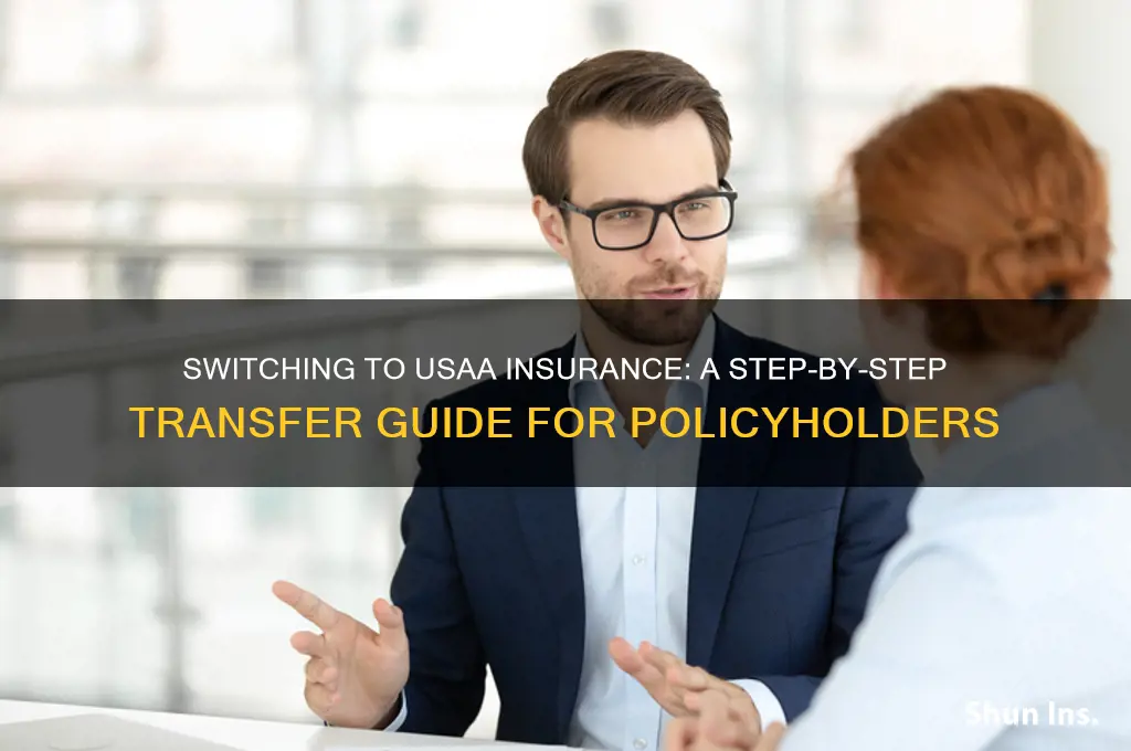 how to transfer to usaa insurance