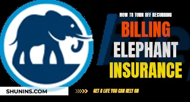 Disabling the Automatic Renewal: A Guide to Canceling Elephant Insurance's Recurring Billing