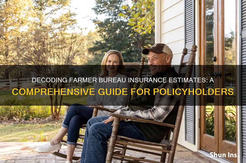 how to understand a farmer bureau insurance estimate