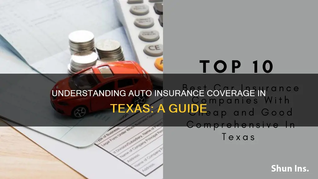 how to understand auto insurance coverage in Texas