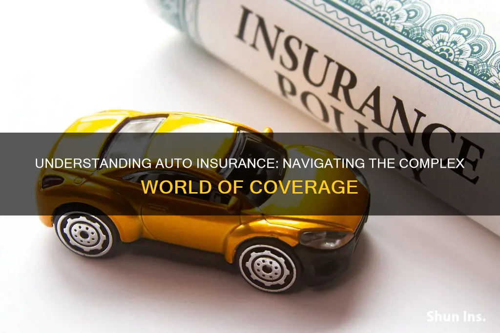 how to understand auto insurance plans