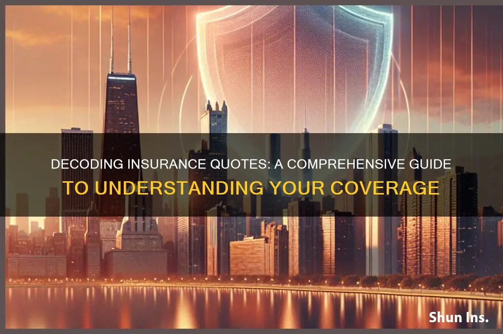how to understand insurance quotes
