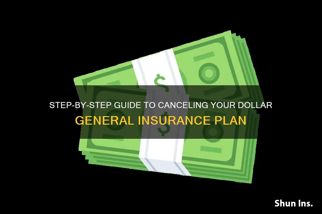 how to unenroll in dollar general insurance