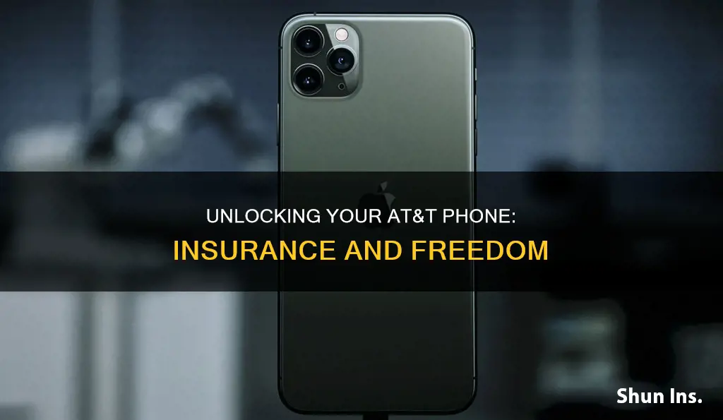 how to unlock an at&t insurance phone