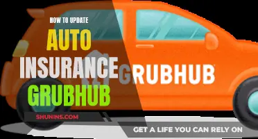 Update Your Auto Insurance: Grubhub Delivery Driver's Guide