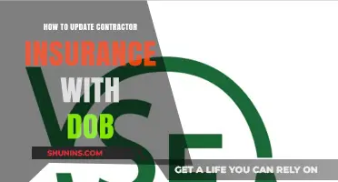 Updating Contractor Insurance: A Step-by-Step Guide Using Your DOB