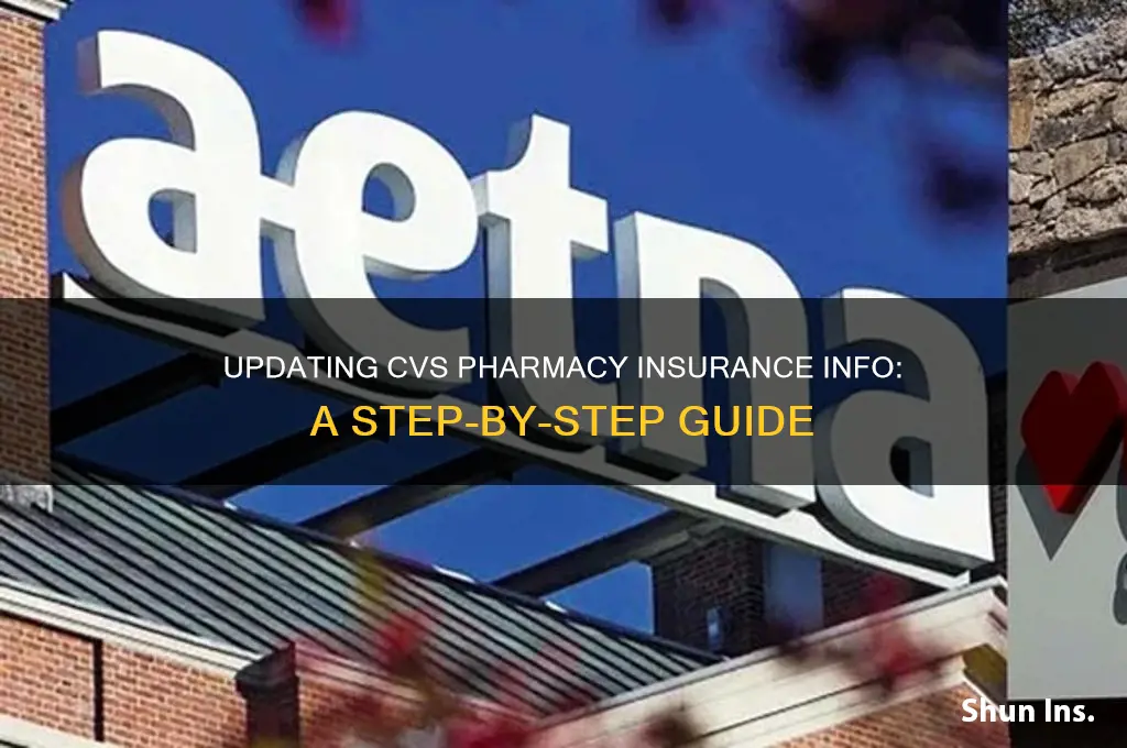how to update cvs pharmacy insurance info