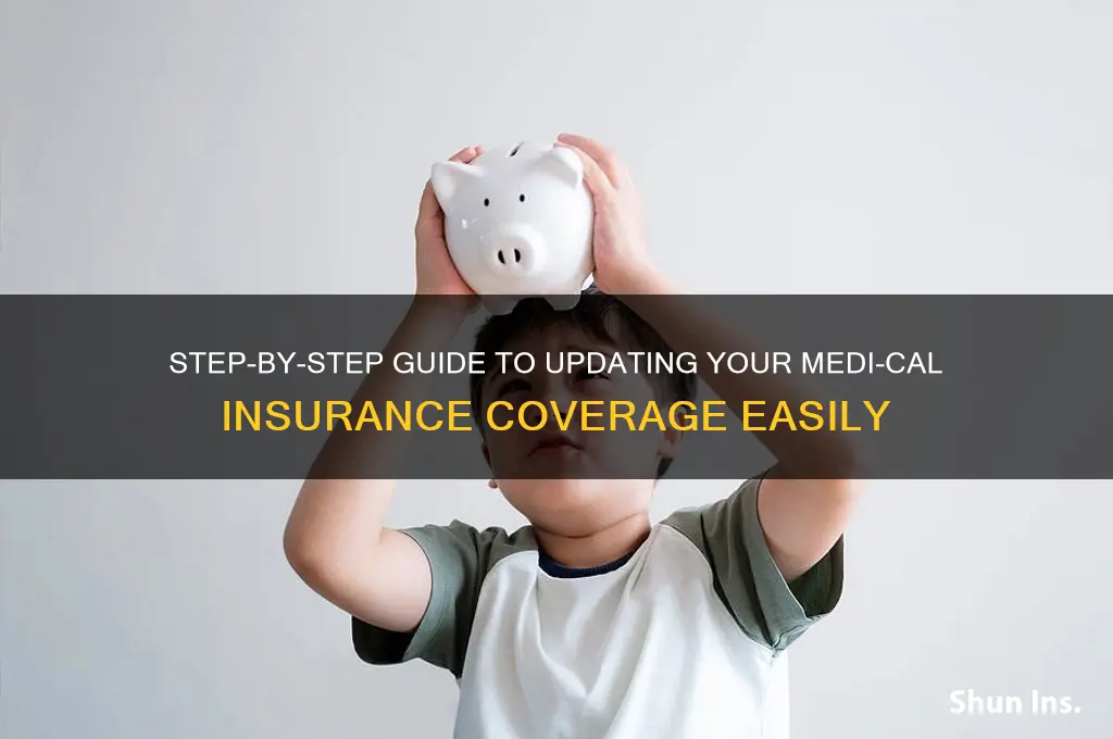 how to update medi-cal insurance
