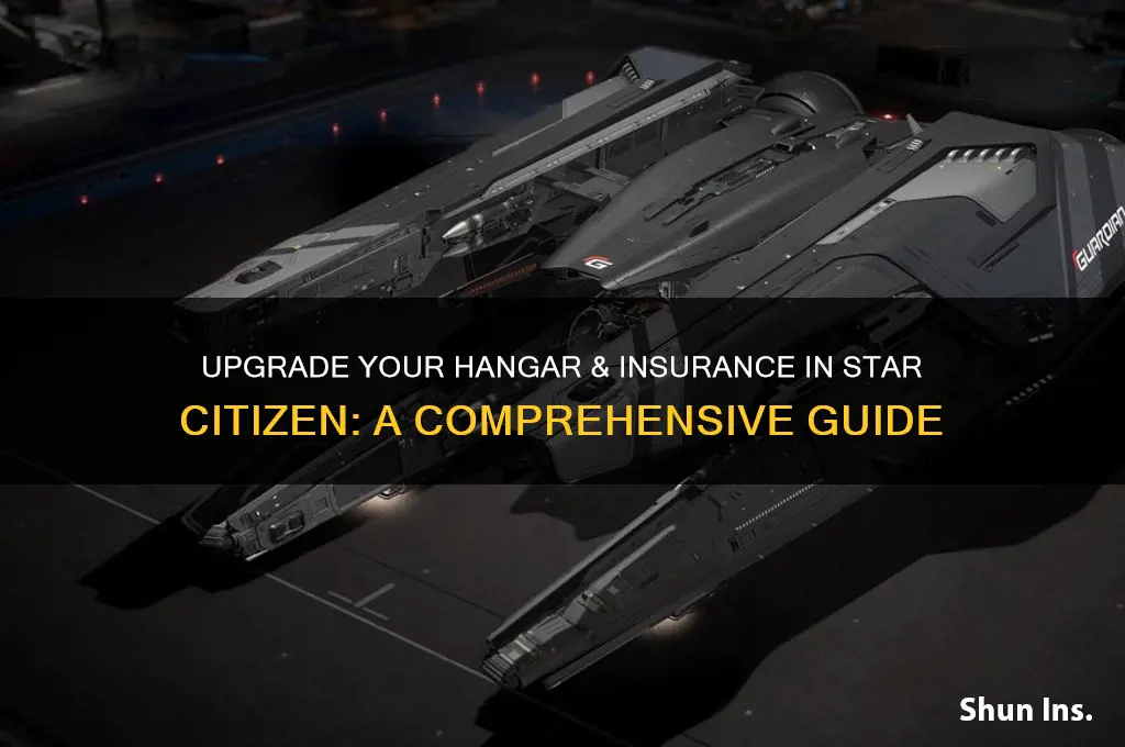 how to upgrade hangar and insurance star citizen