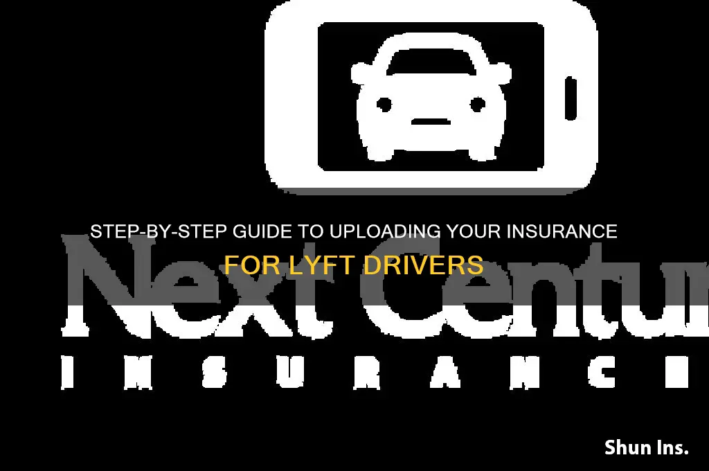how to upload insurance lyft