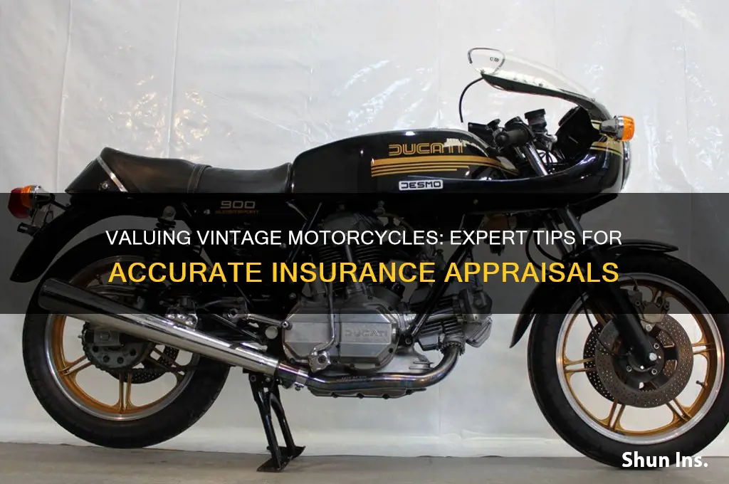 how to value a vintage motorcycle for insurance purposes