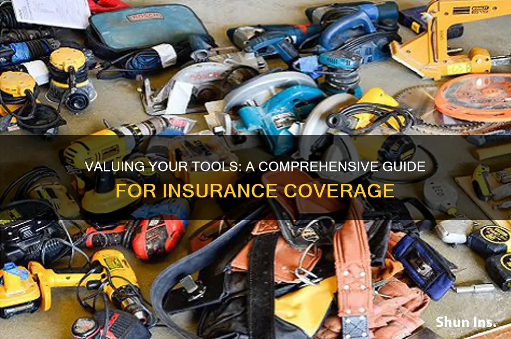 how to value my tools for insurance purposes