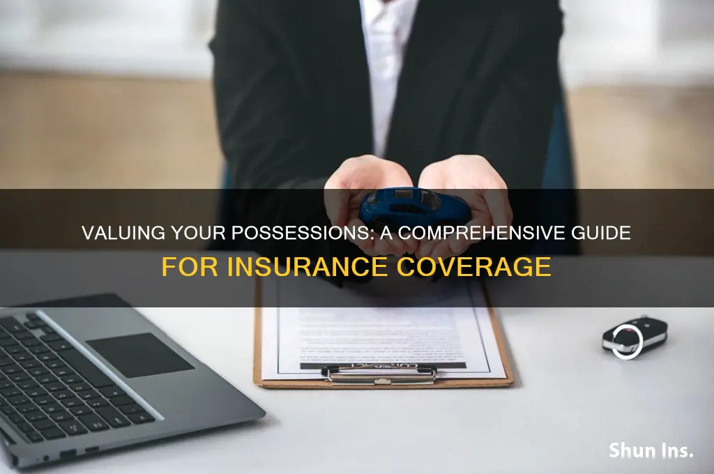 how to value your possessions for insurance