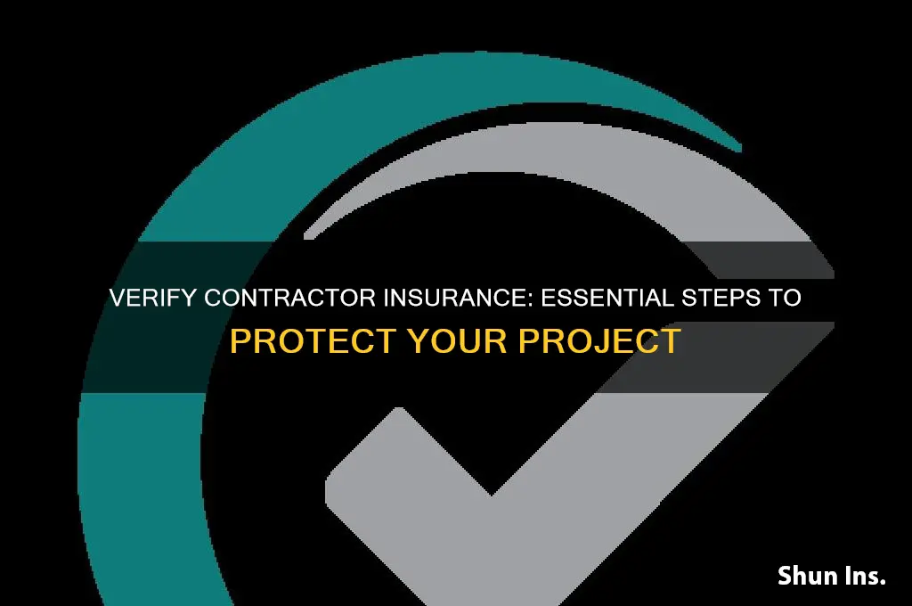how to verify a contractor is insured