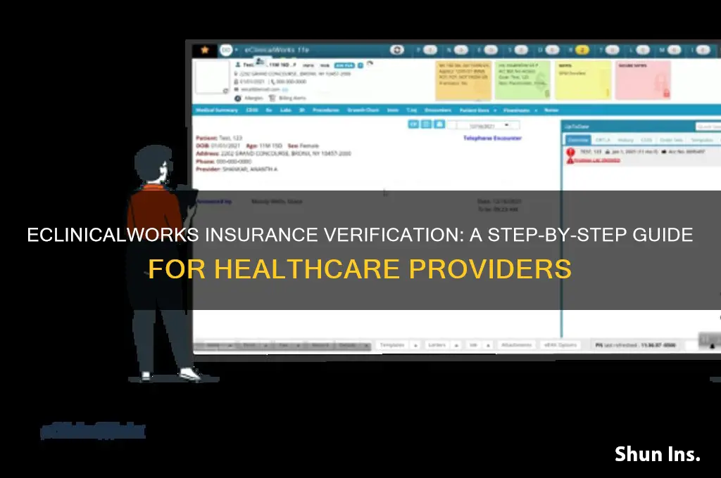 how to verify insurance on eclinicalworks