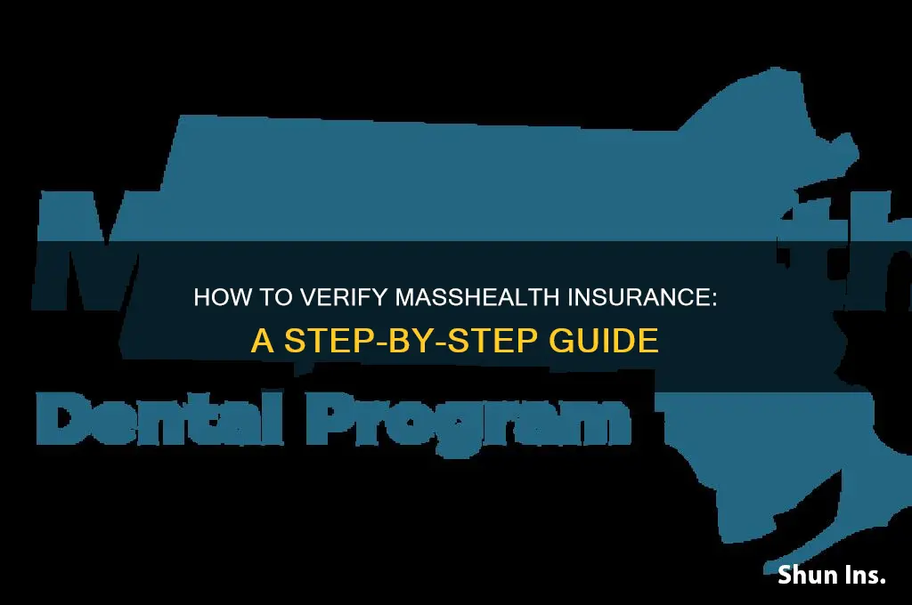 how to verify masshealth insurance