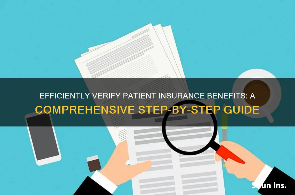 how to verify patient insurance benefits