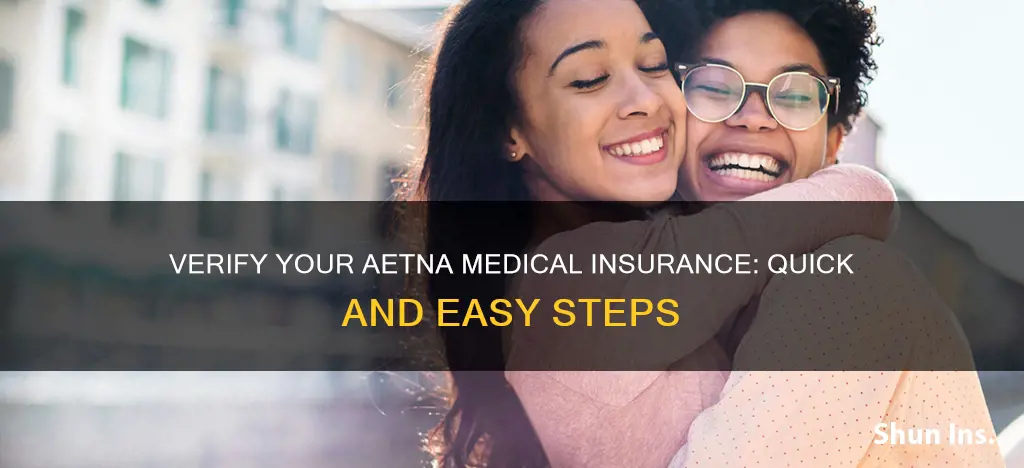 how to verify proof of medical insurance aetna