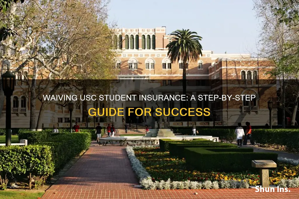 how to waive insurance university of south carolina