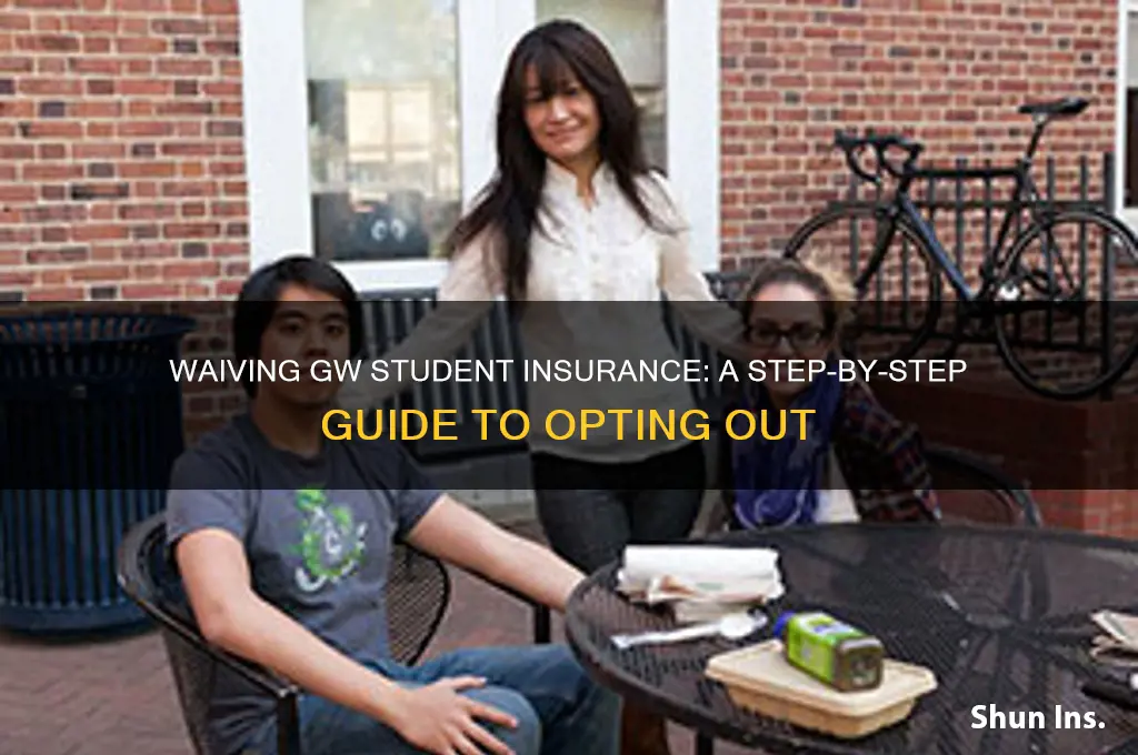how to waive out of gw student insurance