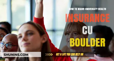 CU Boulder Students: Learn How to Waive Your University Health Insurance
