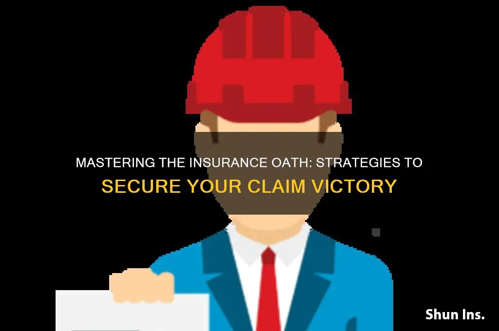 how to win the insurance oath