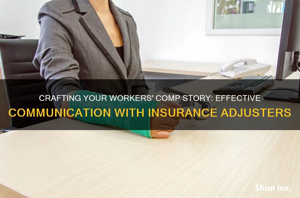 how to word your workers comp story to insurance adjuster