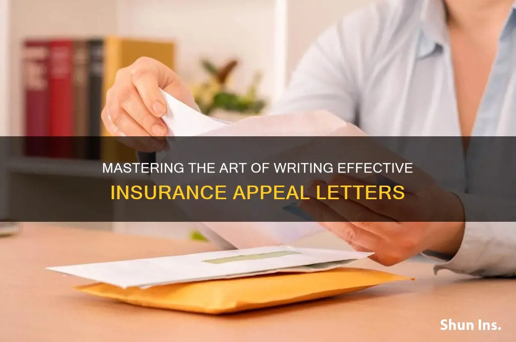 how to write a appeal letter to insur