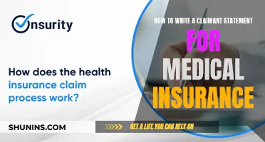Writing a Claimant Statement for Medical Insurance Simplified