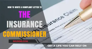 Effective Tips for Writing a Complaint Letter to the Insurance Commissioner